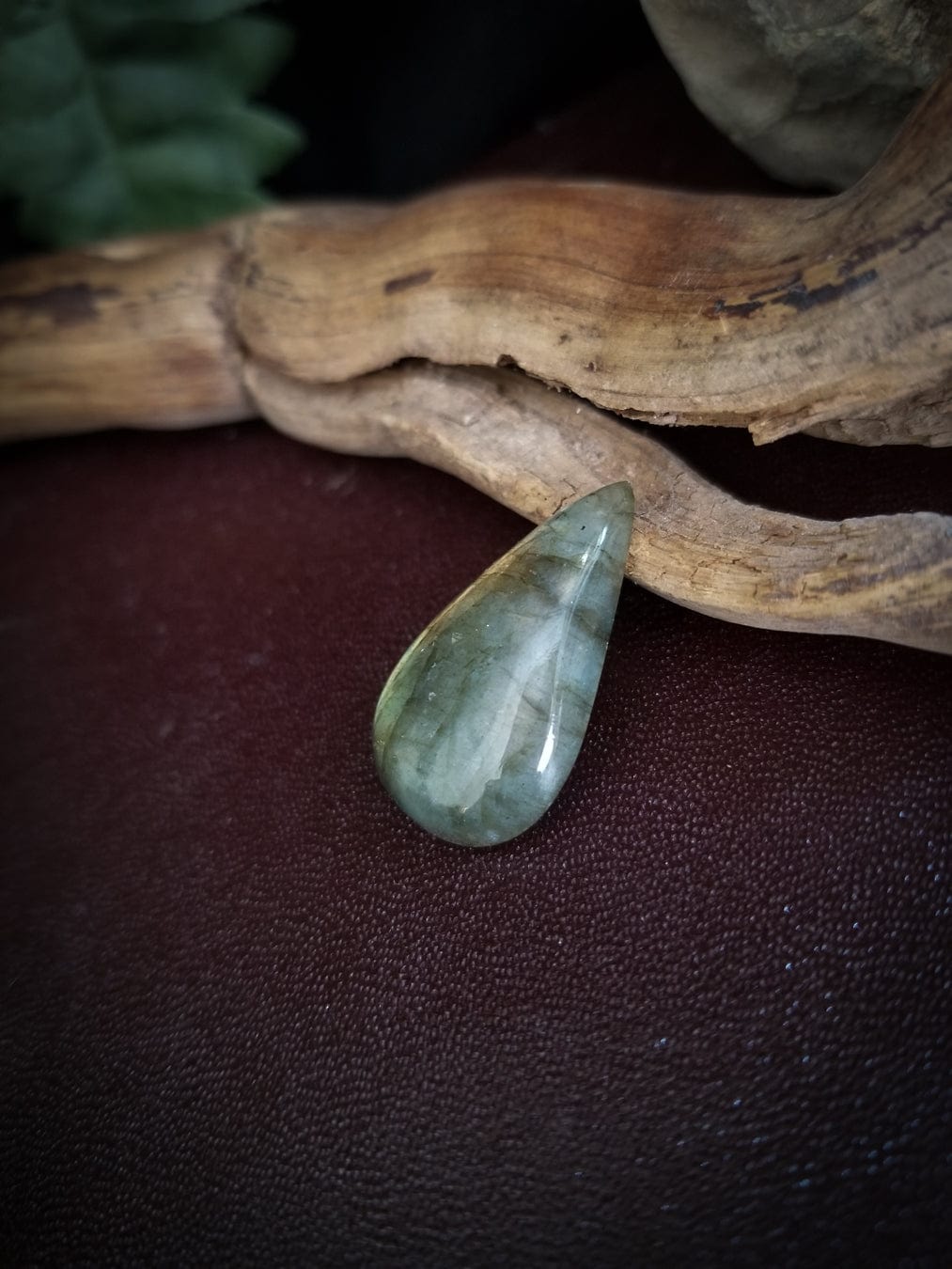 Labradorite Teardrop Cabachon