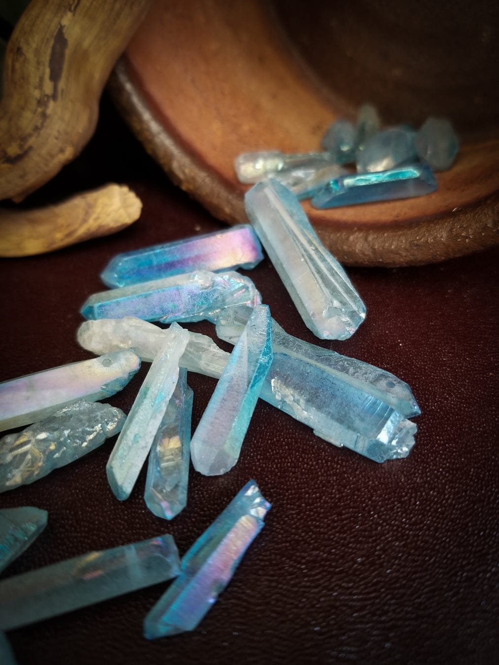 Quartz Crystal | Blue | Drilled