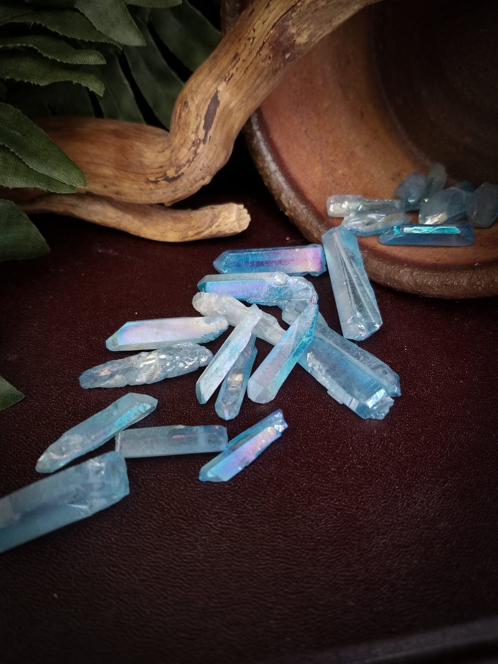 Quartz Crystal | Blue | Drilled
