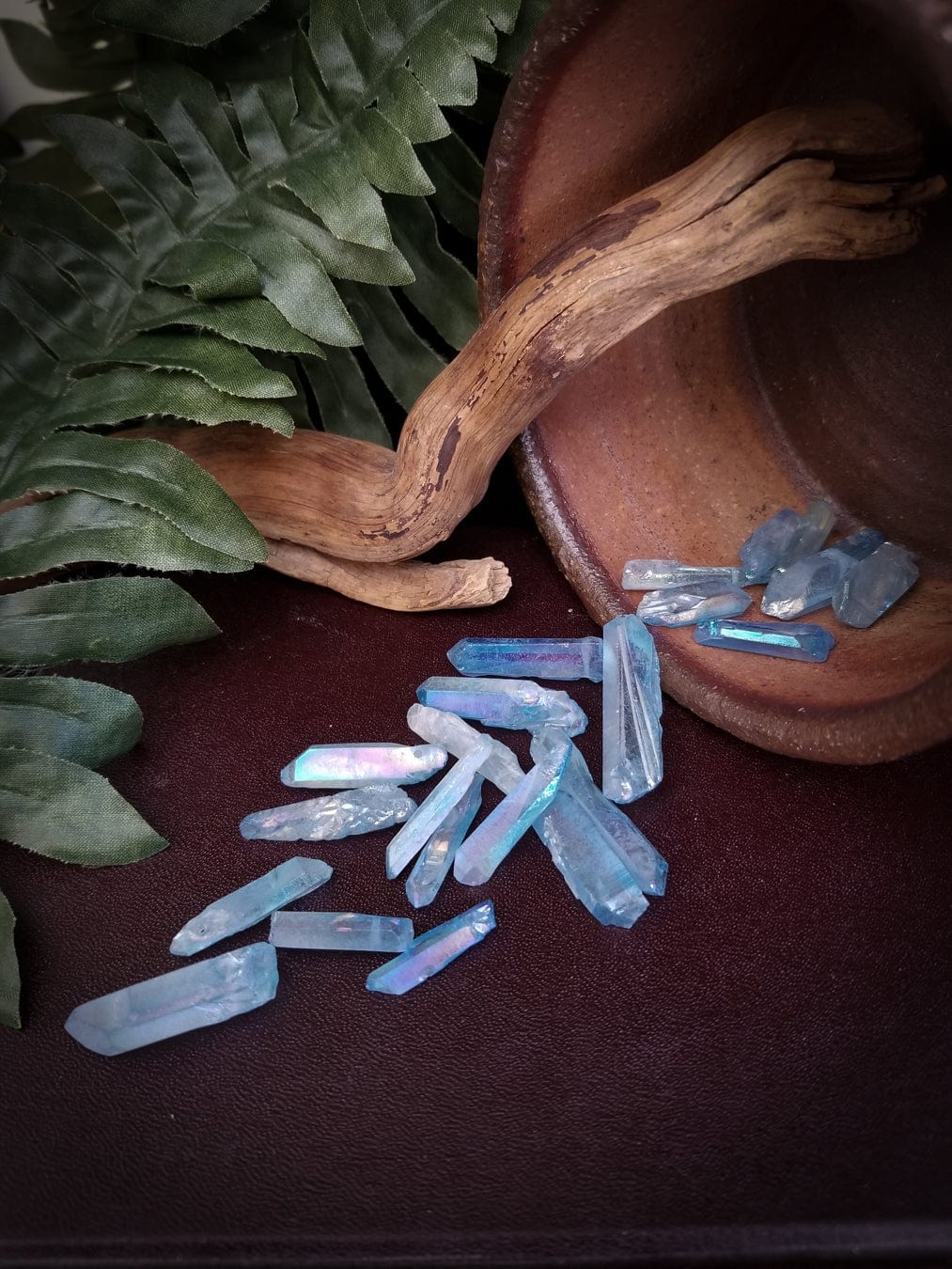 Quartz Crystal | Blue | Drilled