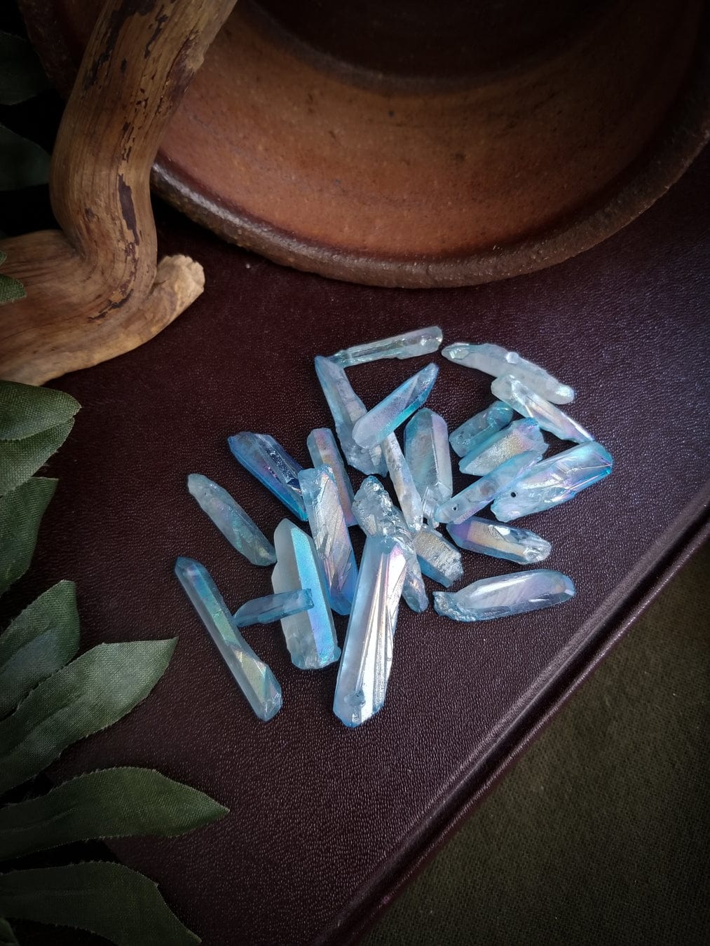 Quartz Crystal | Blue | Drilled