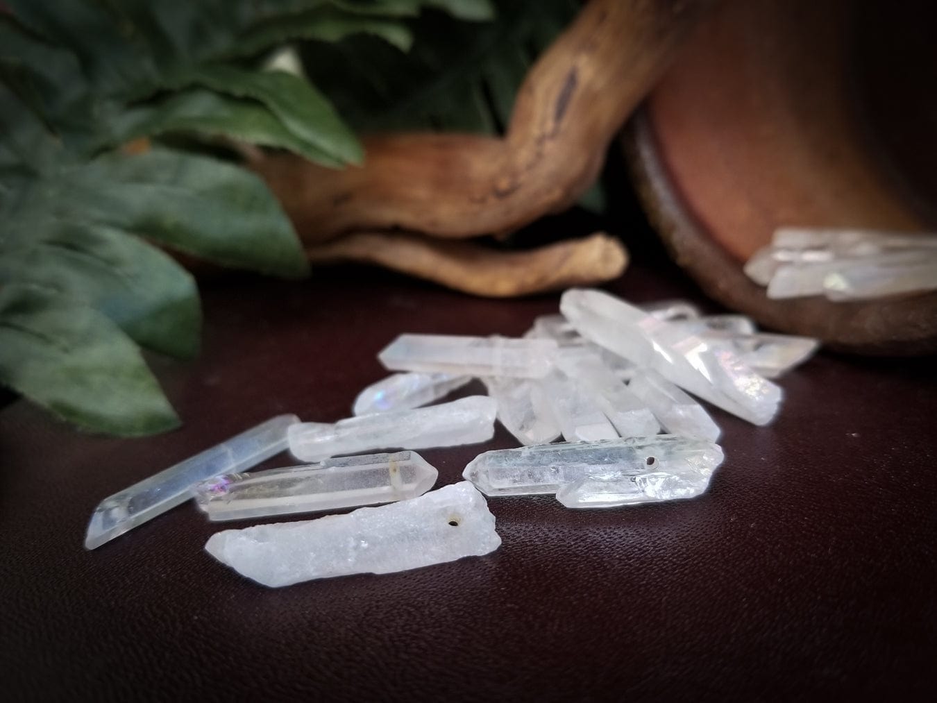 Quartz Crystal | White | Drilled
