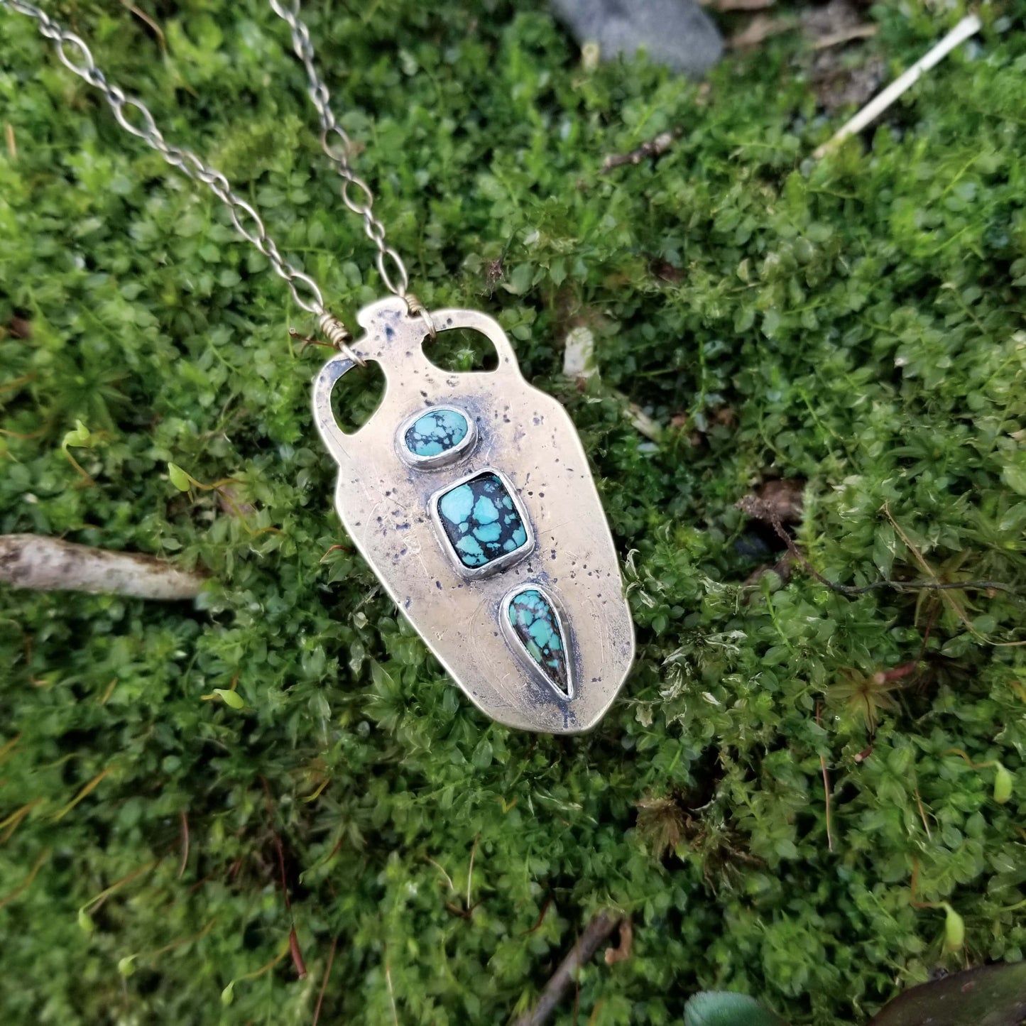 Amphora Necklace N°3 | Hubei Turquoise