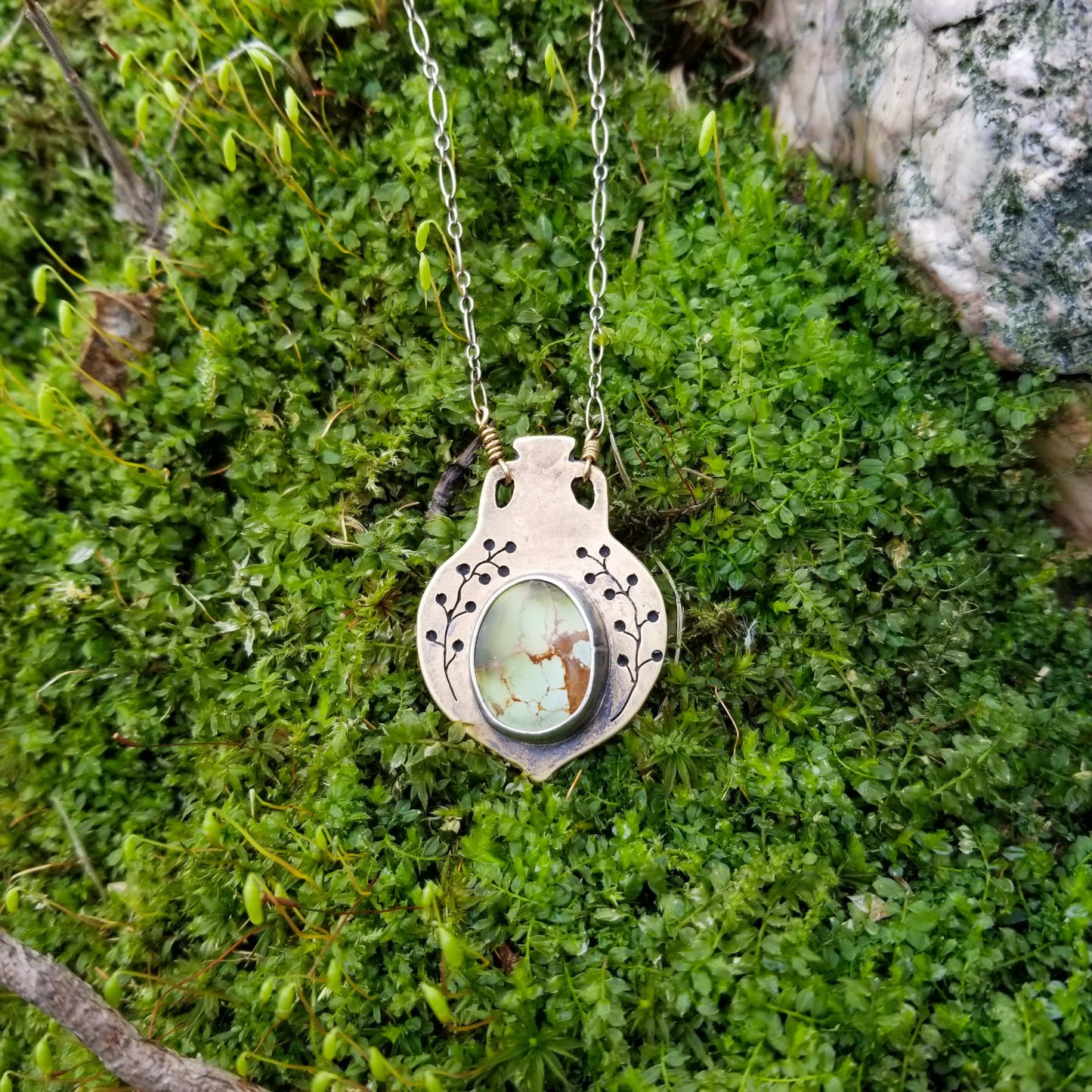Amphora Necklace N°6 | Royston Turquoise