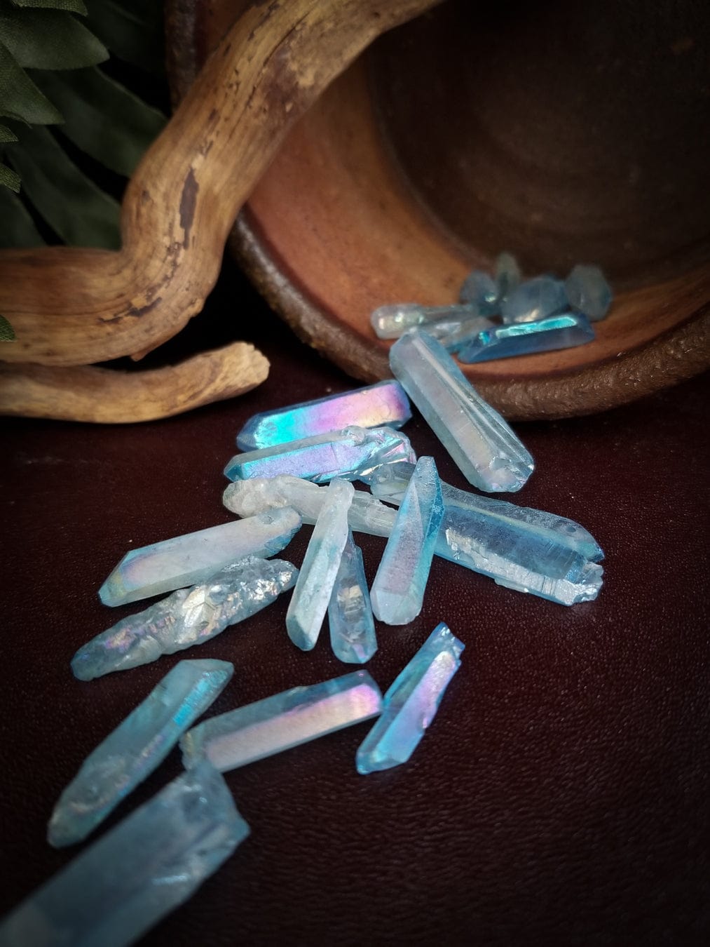 Quartz Crystal | Blue | Drilled