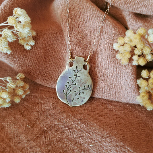 Amphora Necklace N°1 | Mother of Pearl