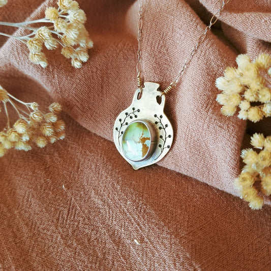 Amphora Necklace N°6 | Royston Turquoise