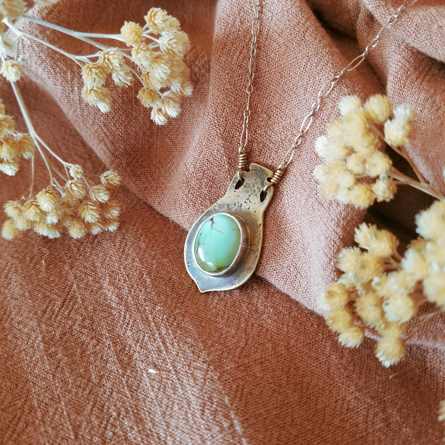Amphora Necklace N°7 | Royston Turquoise